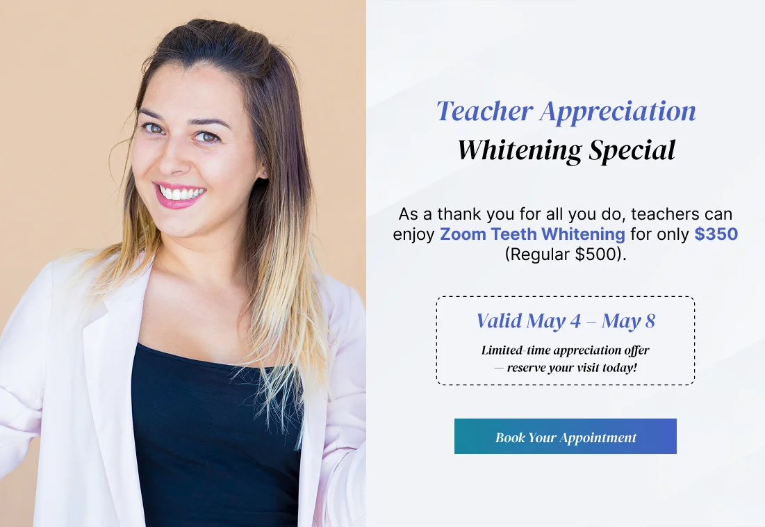 Spring Break Zoom Whitening Special for Students