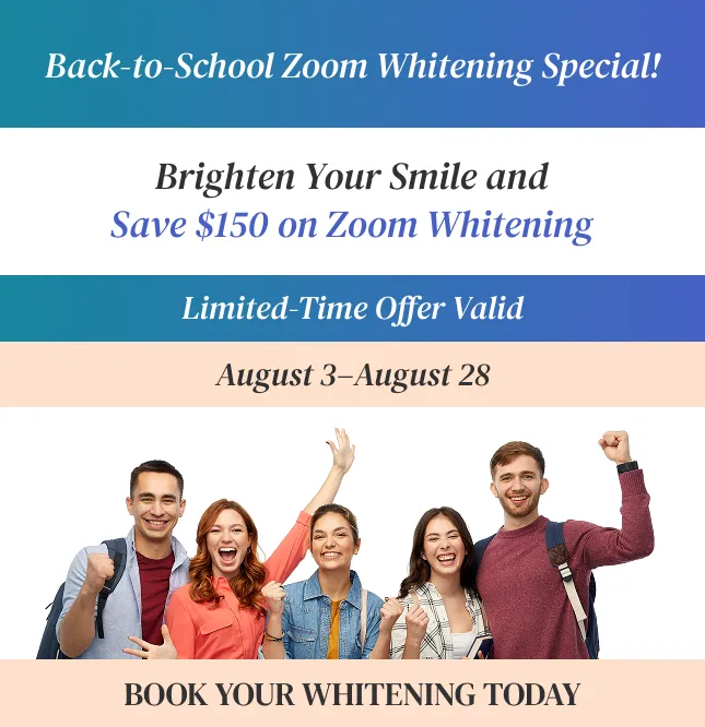 Spring Break Zoom Whitening Special for Students